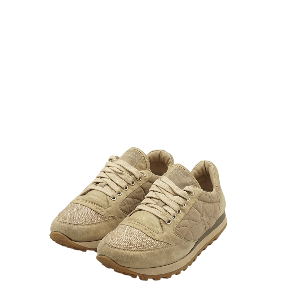 Nylon Low Top Sneakers