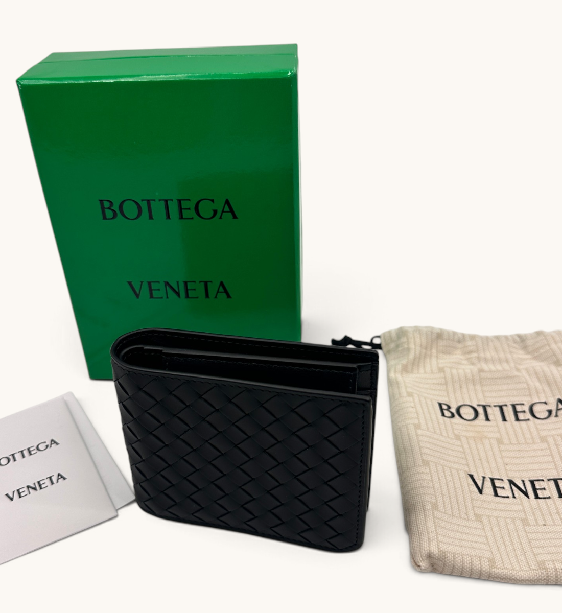 Intrecciato Bi-Fold Wallet