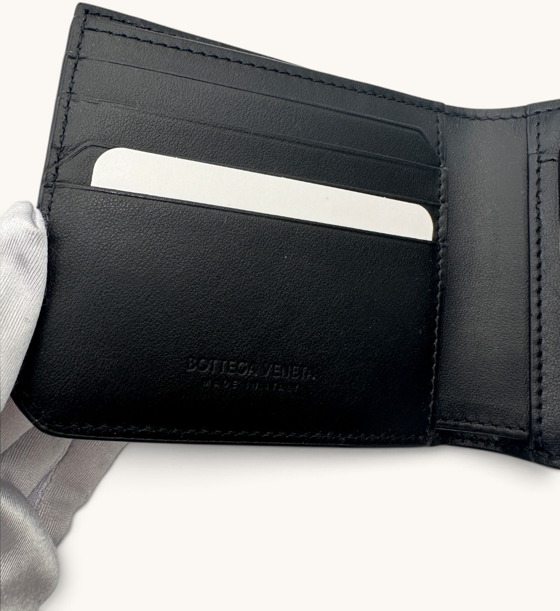 Intrecciato Bi-Fold Wallet