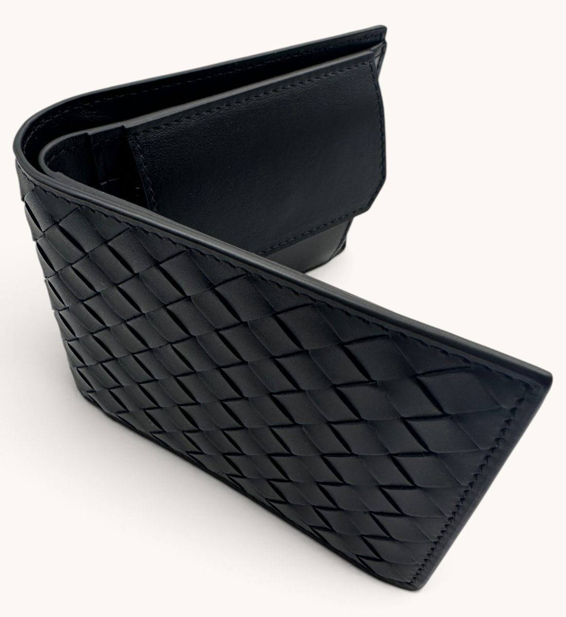 Intrecciato Bi-Fold Wallet