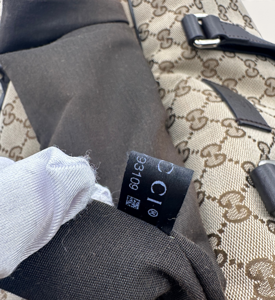 GG Canvas Boston Duffle Bag
