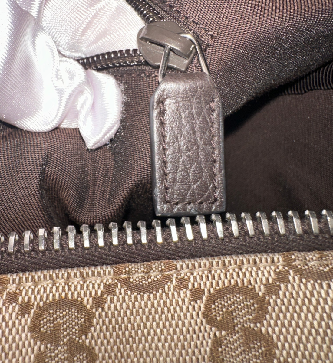 GG Canvas Boston Duffle Bag