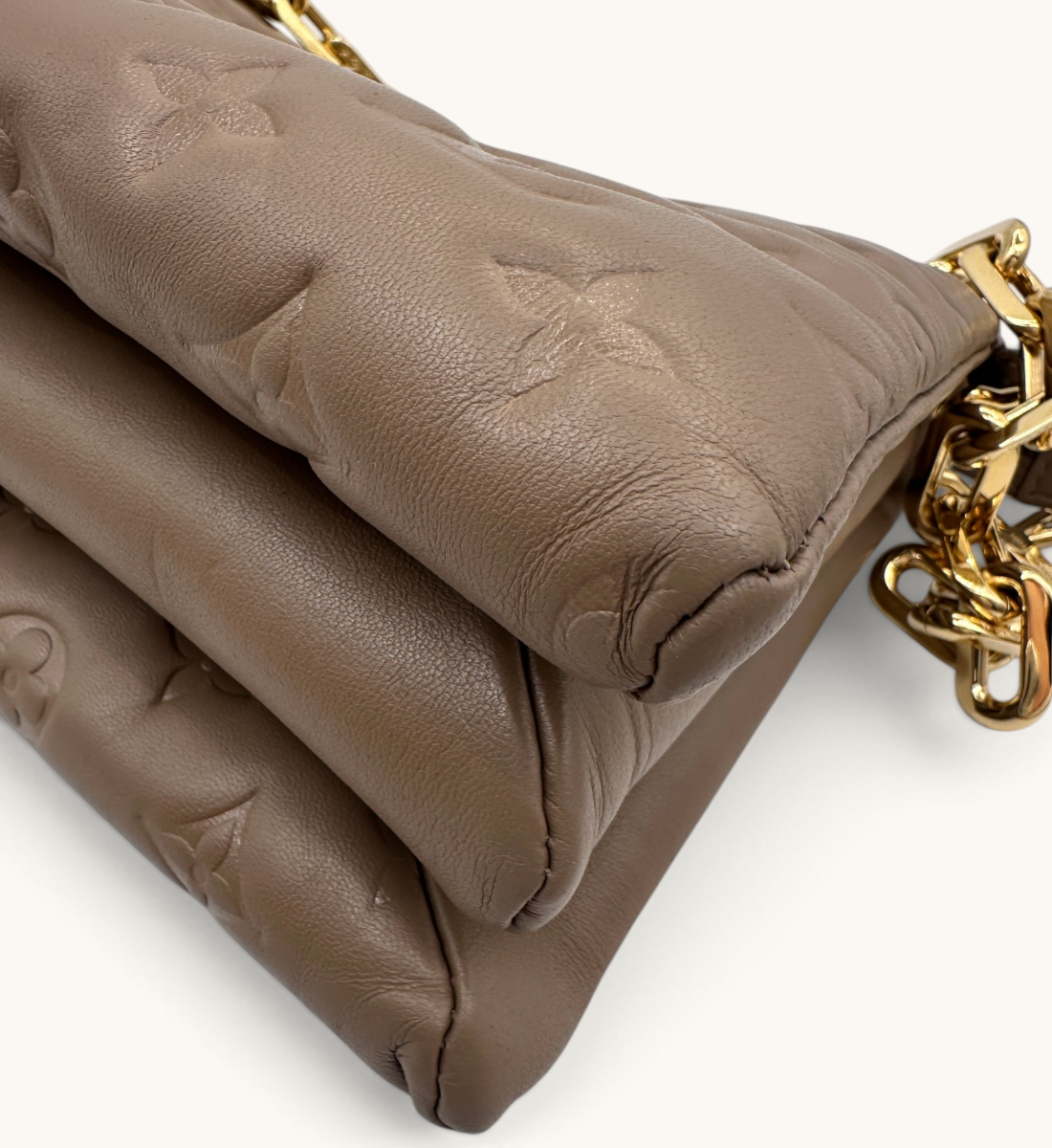 Coussin PM Taupe