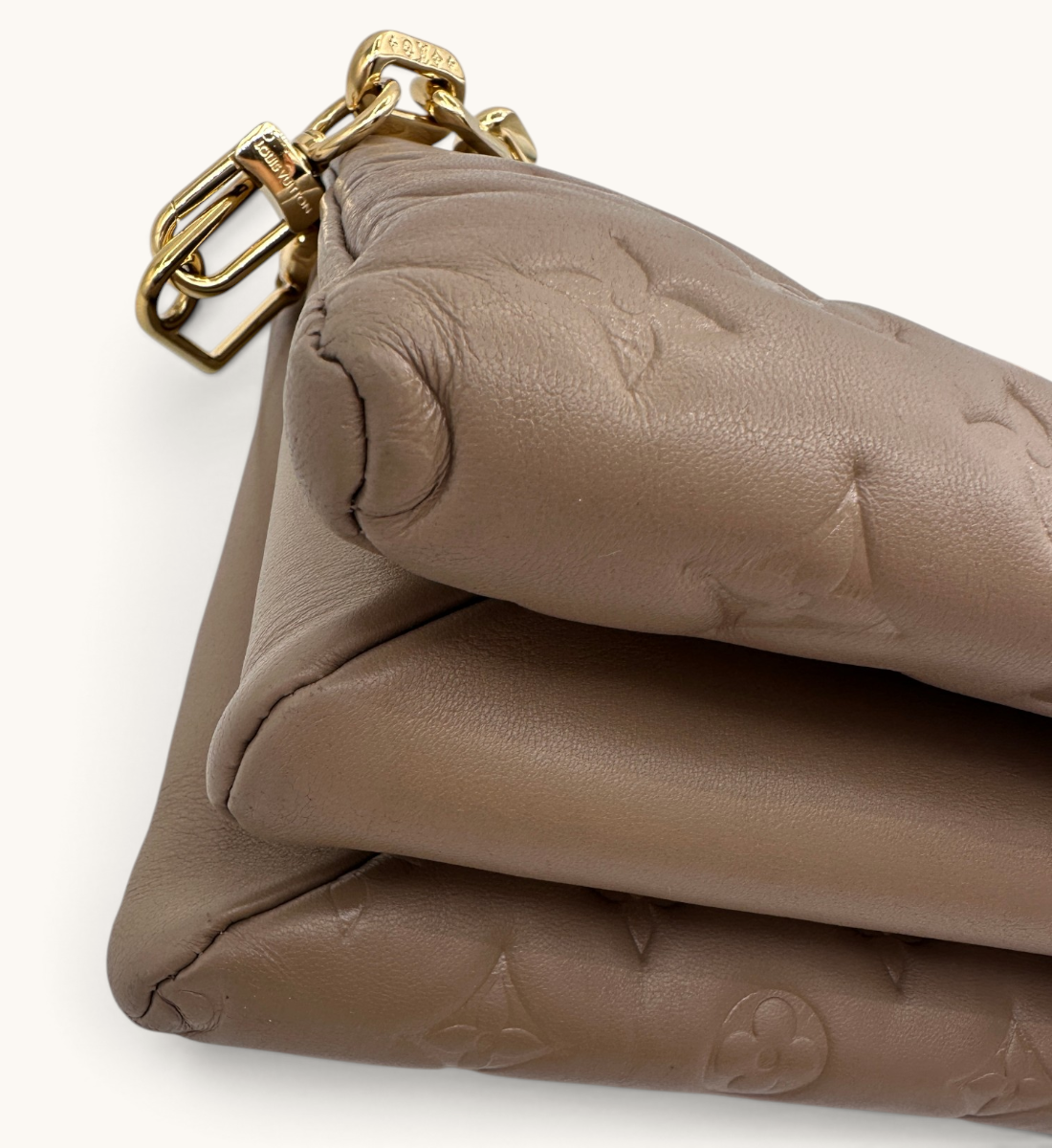 Coussin PM Taupe