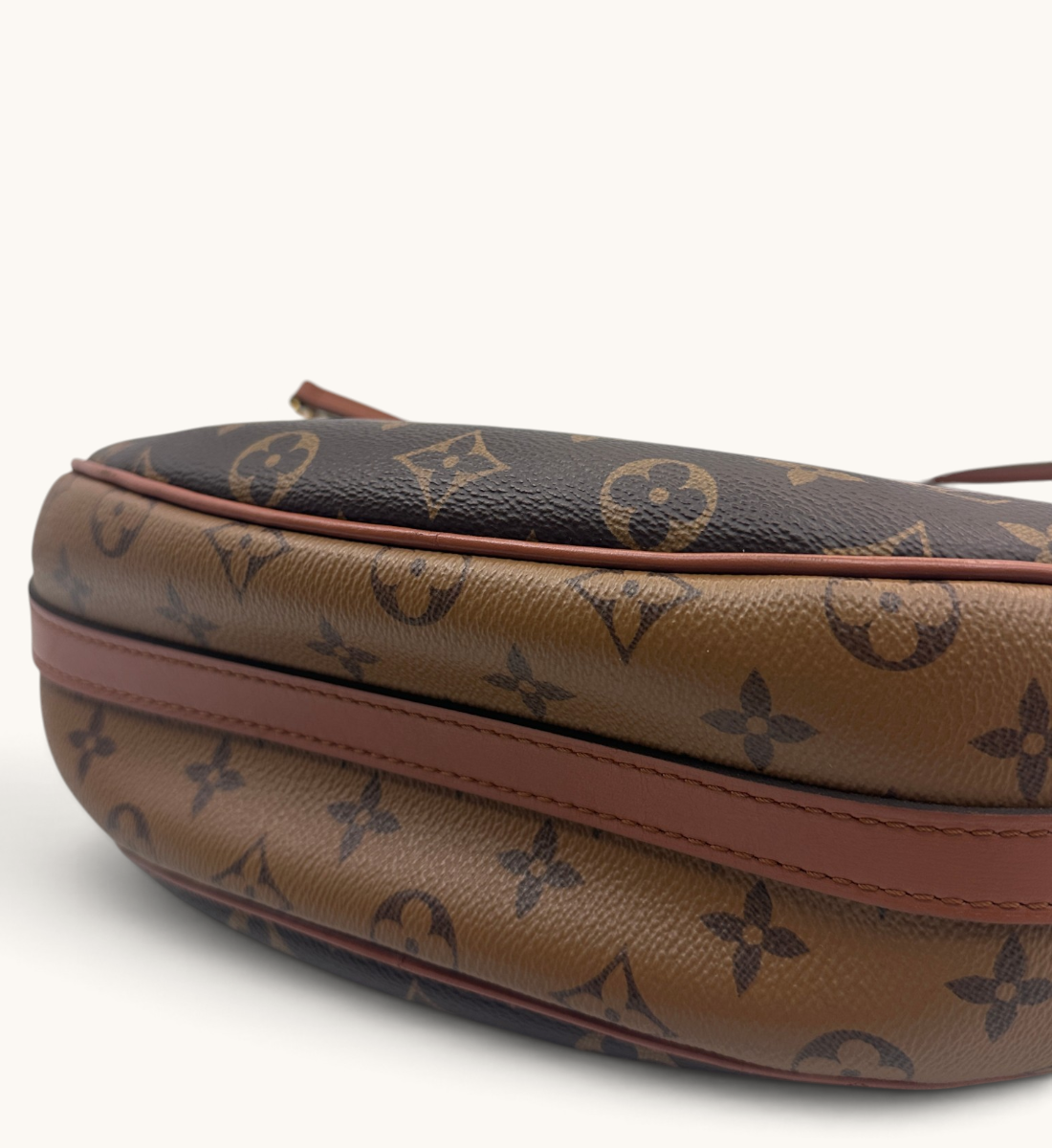 Loop Reverse Monogram Canvas Hobo Bag