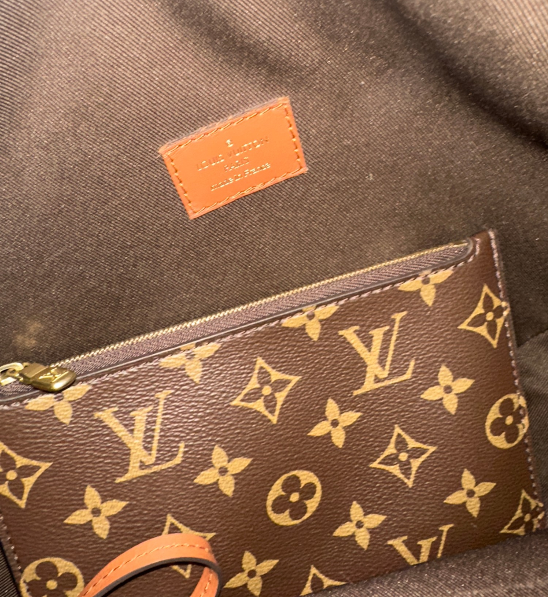 Loop Reverse Monogram Canvas Hobo Bag