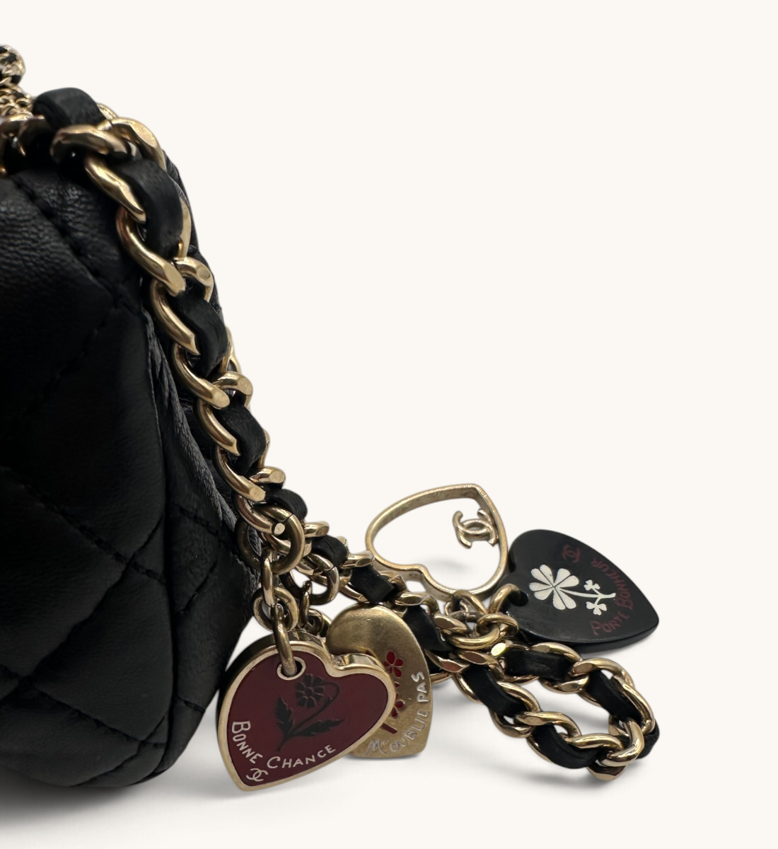 Extra Mini Valentine Heart Charms Flap