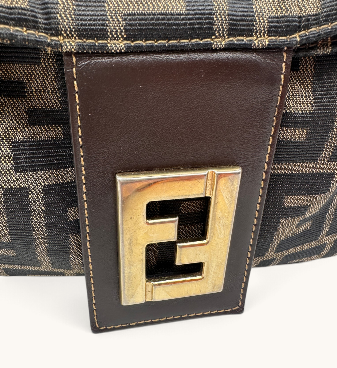 Zucca FF Jacquard Shoulder Bag