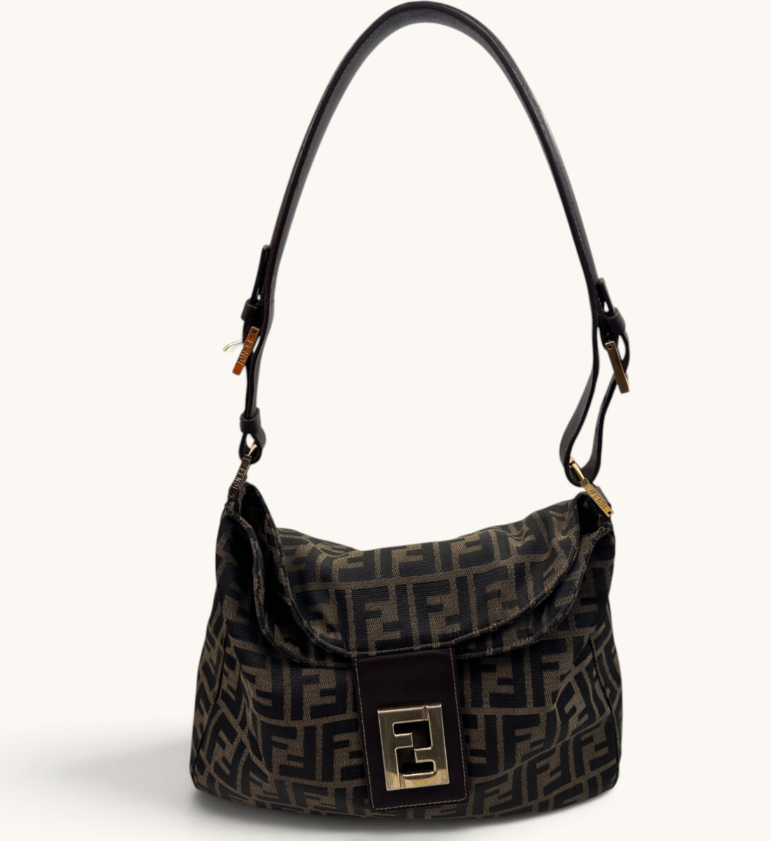 Zucca FF Jacquard Shoulder Bag
