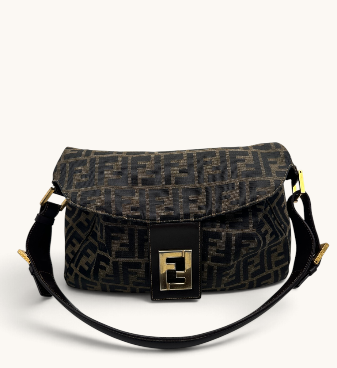 Zucca FF Jacquard Shoulder Bag