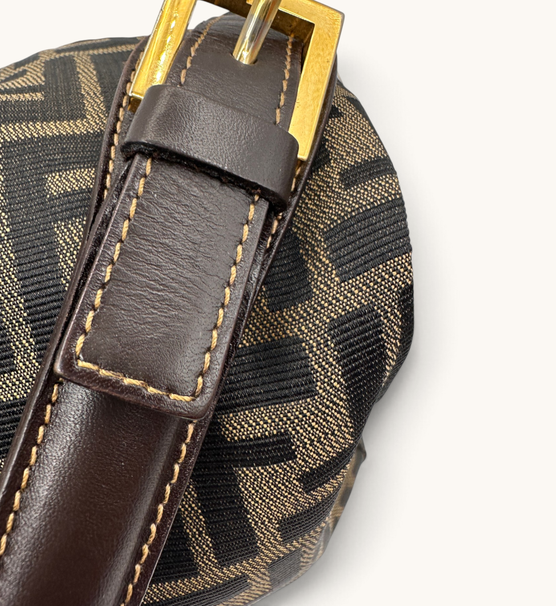 Zucca FF Jacquard Shoulder Bag