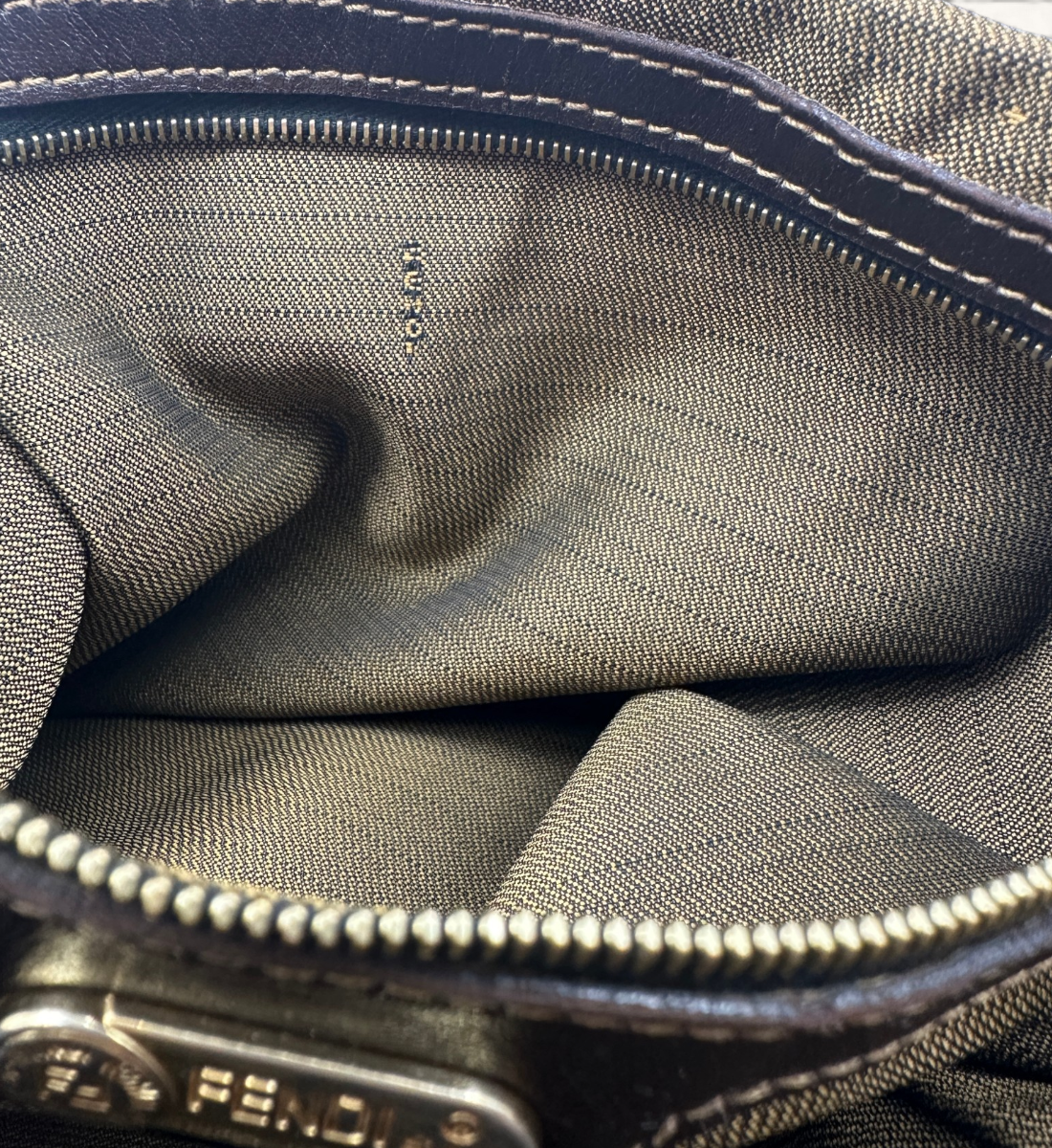 Zucca FF Jacquard Shoulder Bag