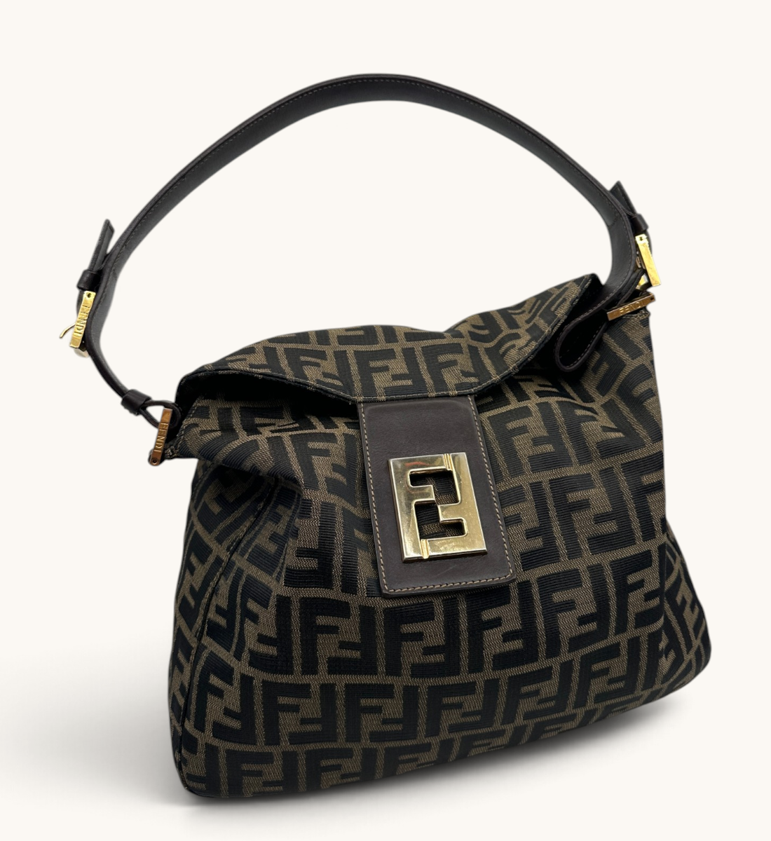 Zucca FF Jacquard Shoulder Bag