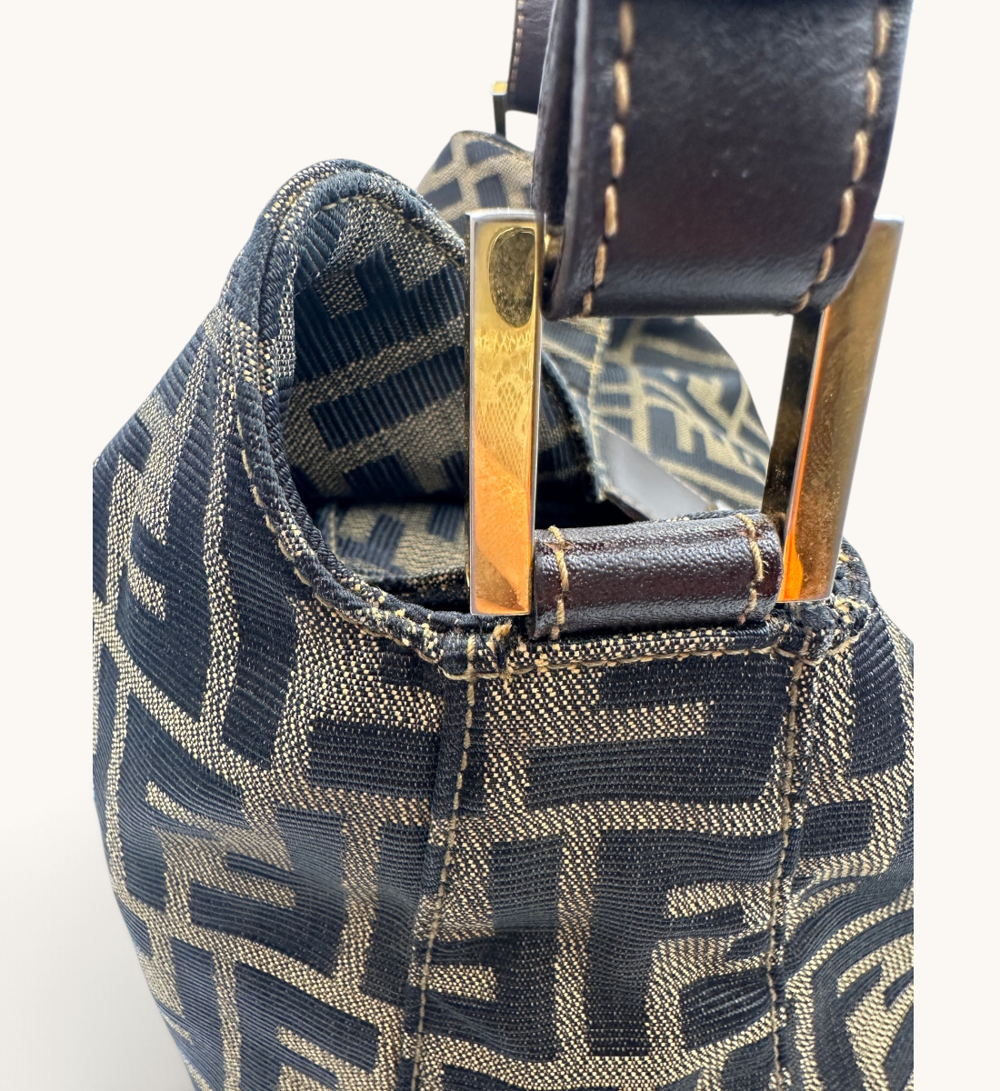 Zucca FF Jacquard Shoulder Bag