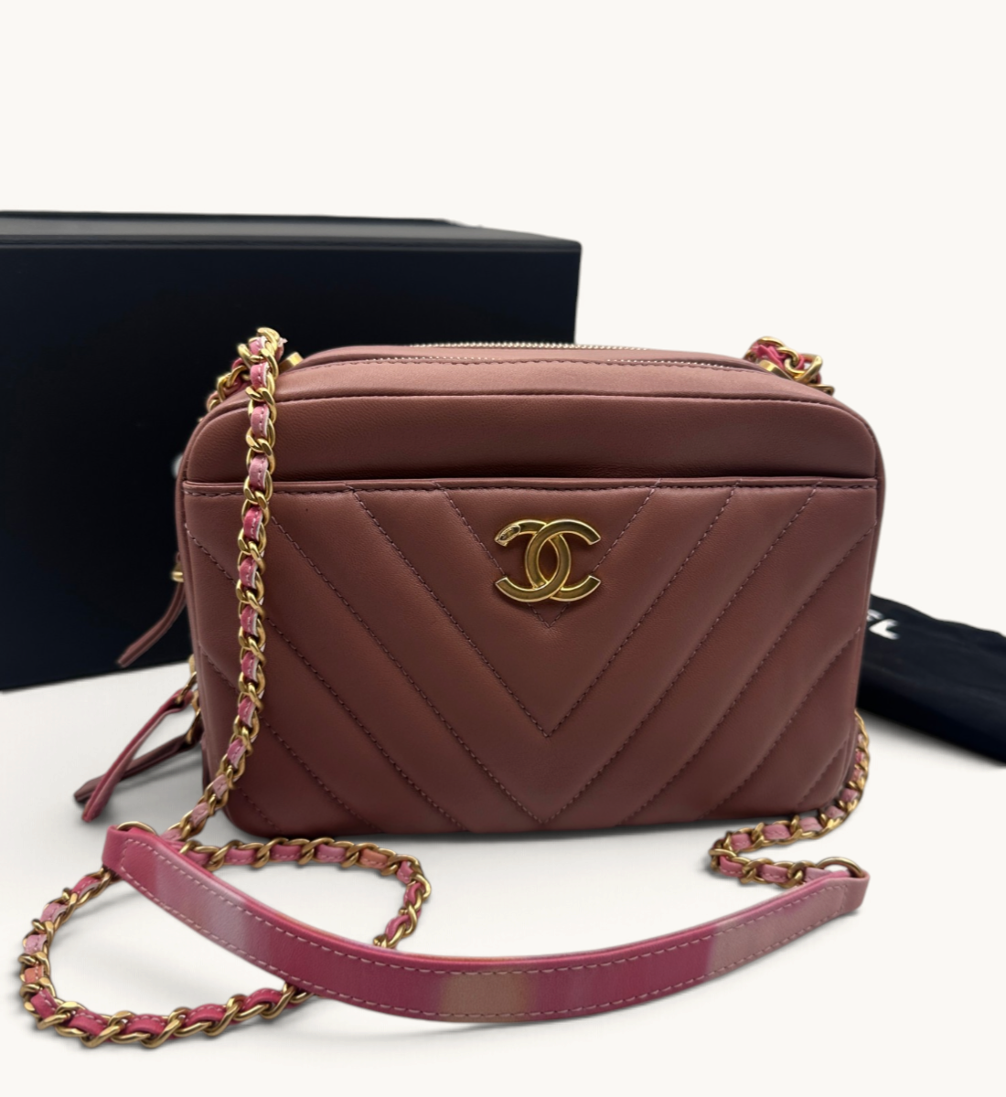 Chevron Camera Bag