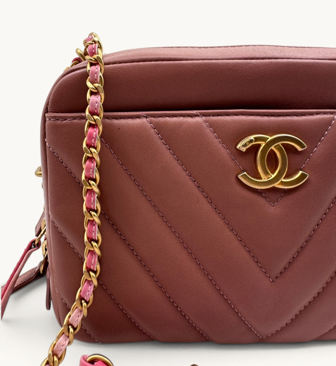 Chevron Camera Bag