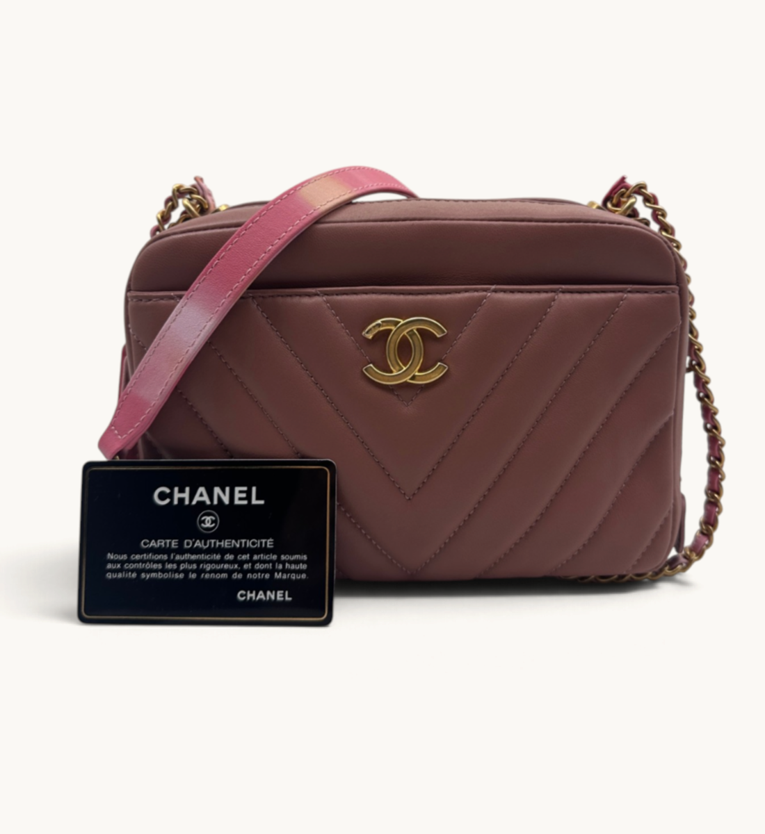 Chevron Camera Bag