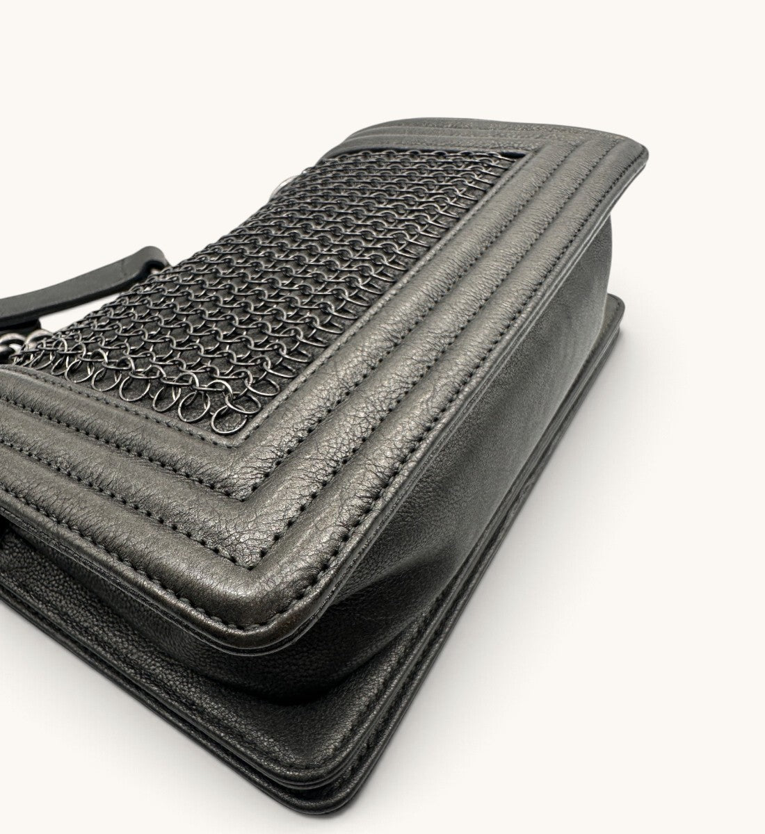 Small Boy Chainmail Flap Bag
