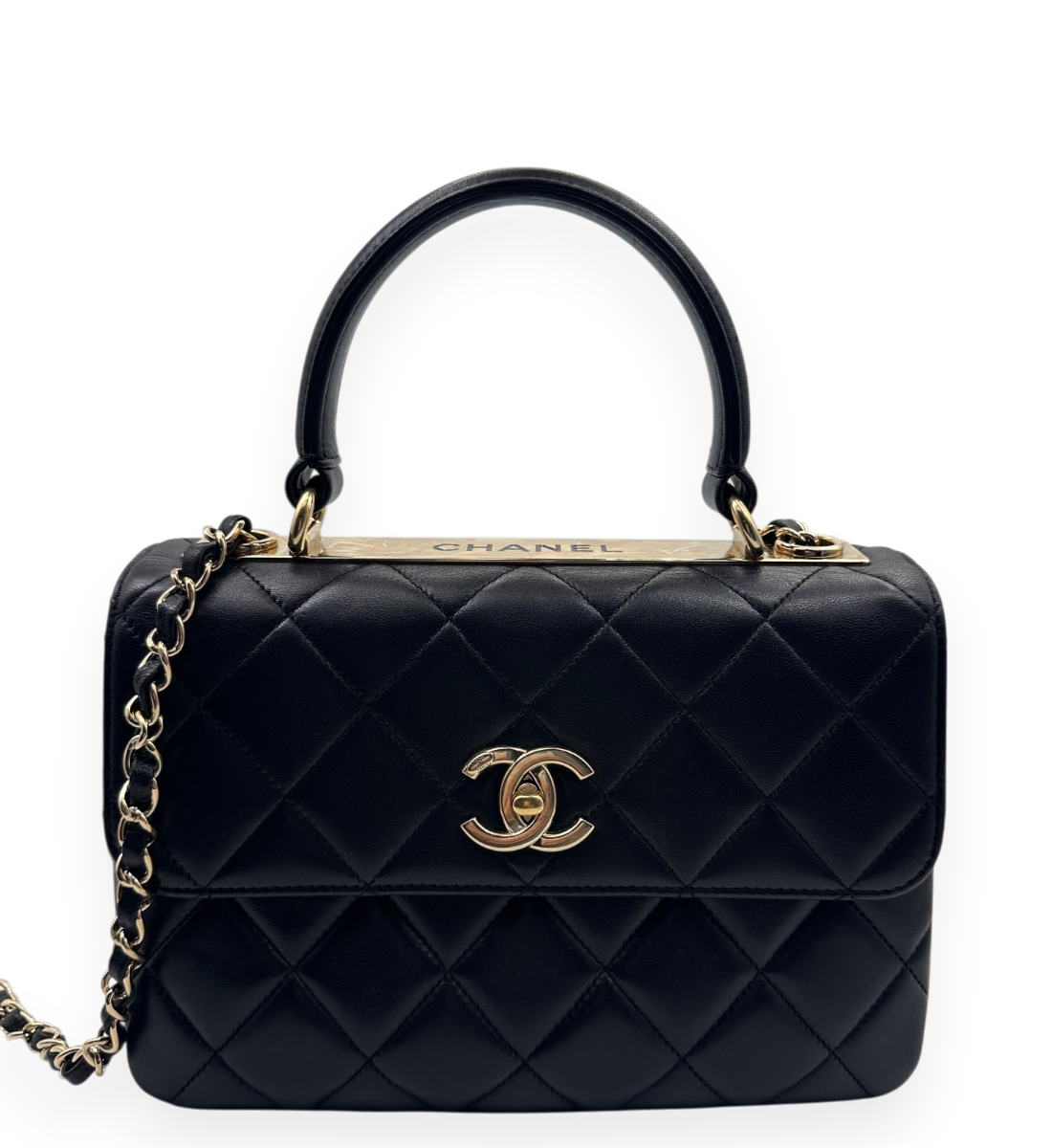 Small Flap Bag with Top Handle