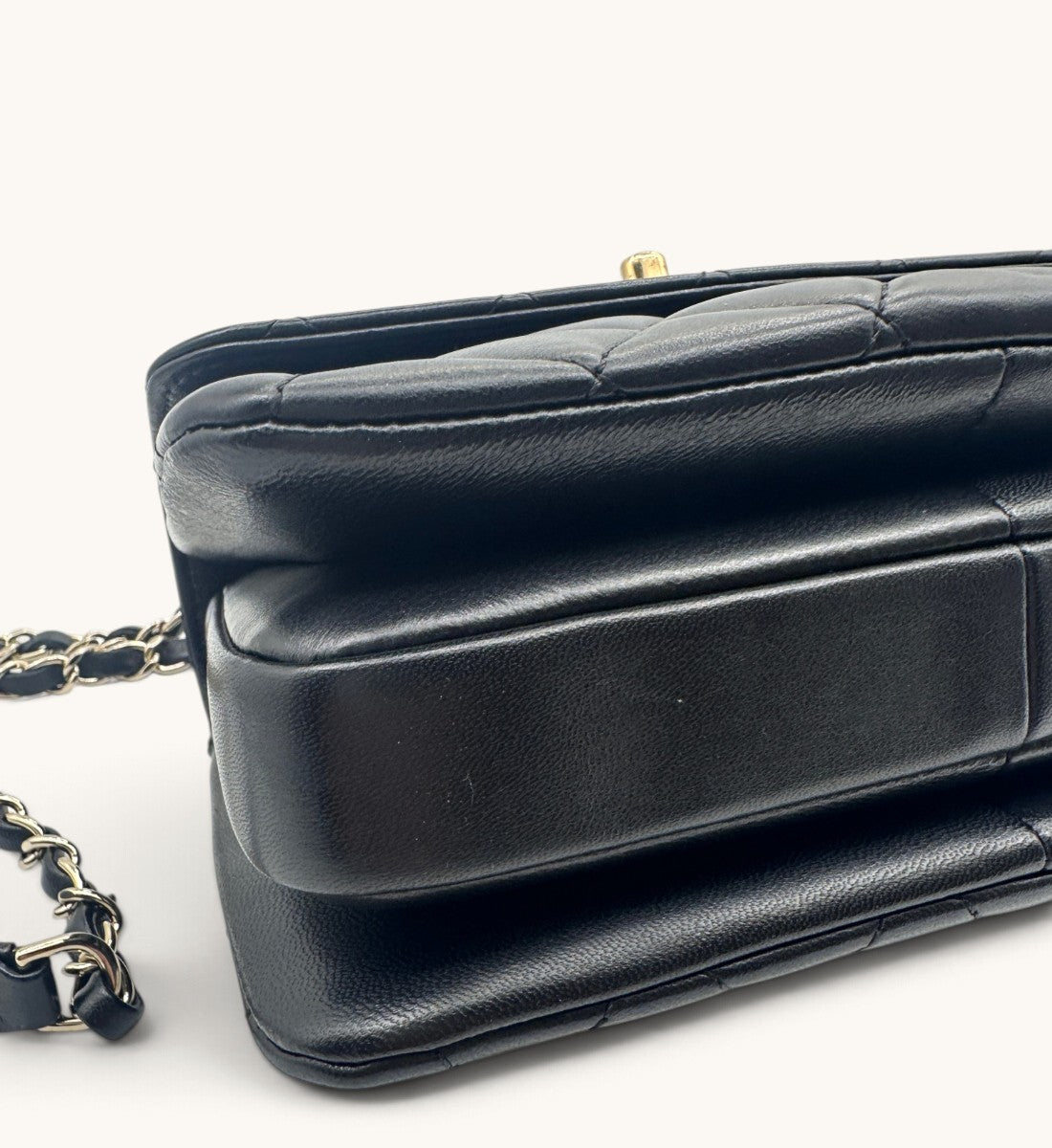 Mini Trendy CC Flap Bag with Rhinestones