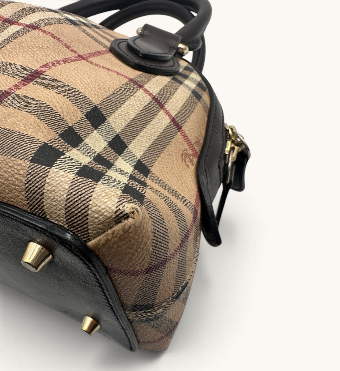 Vintage Haymarket Check Thornley Satchel