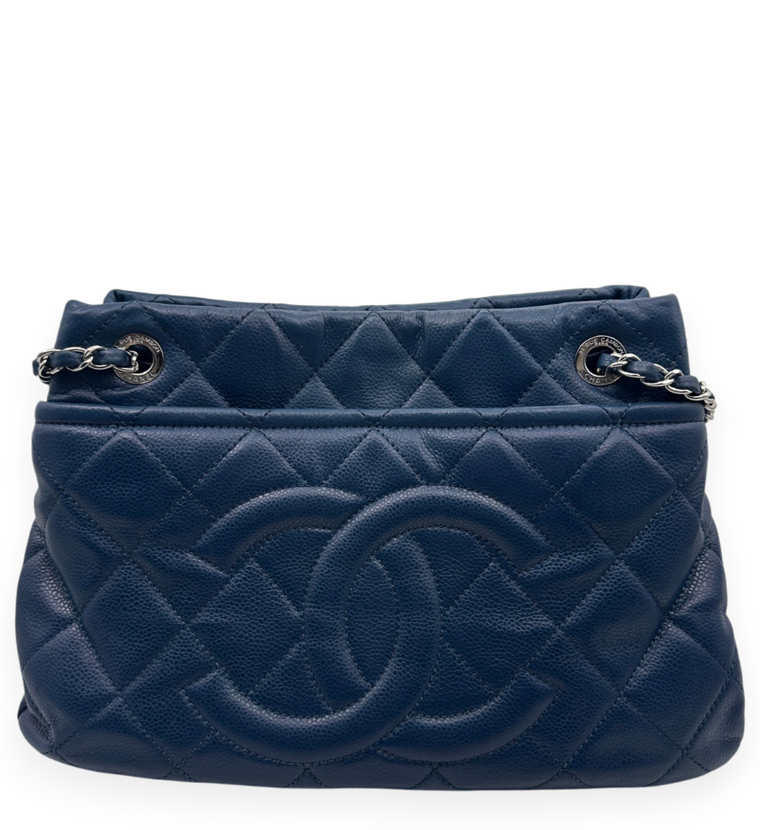 Caviar Quilted Timeless Shopping Tote