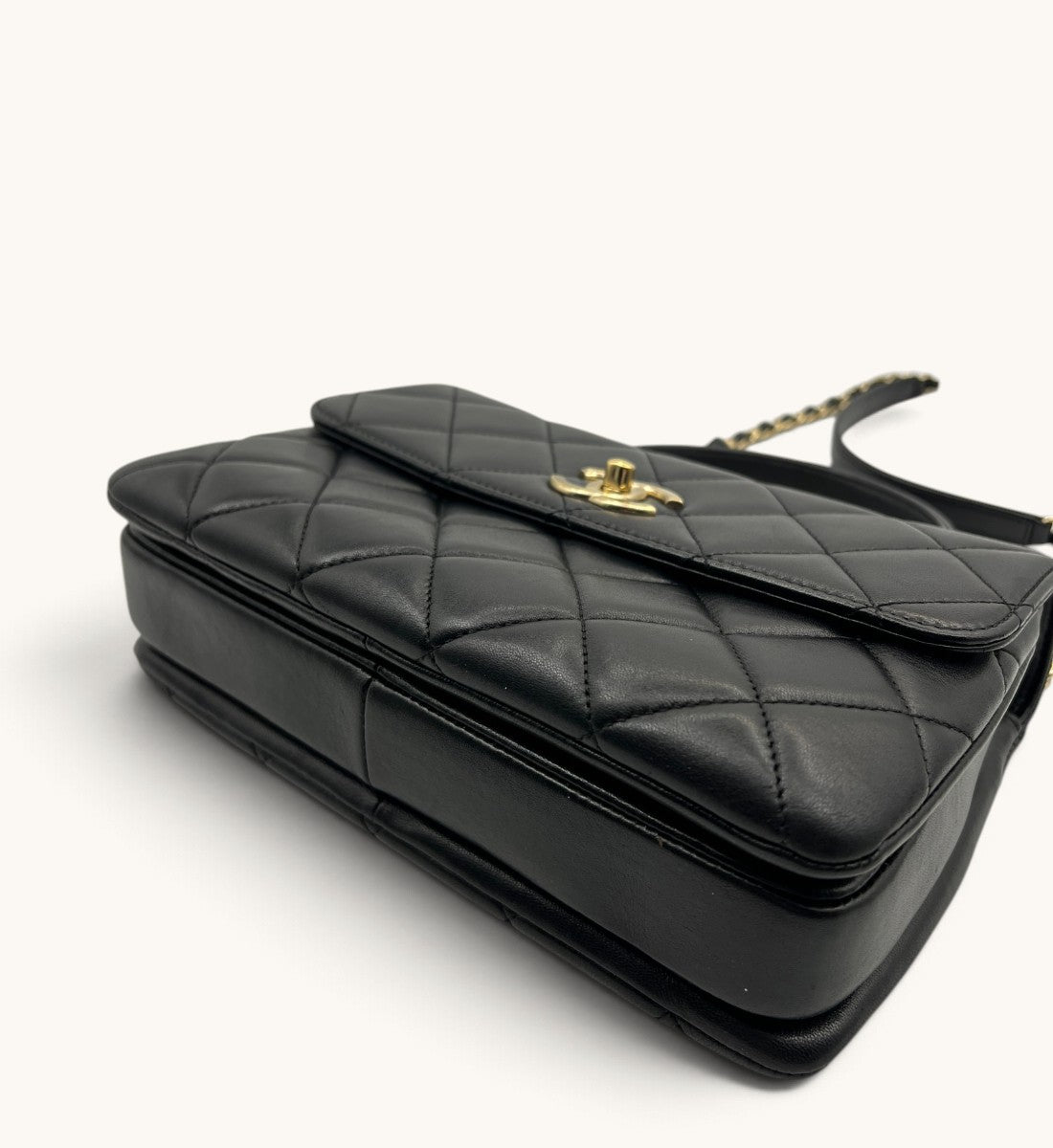 Small Flap Bag with Top Handle