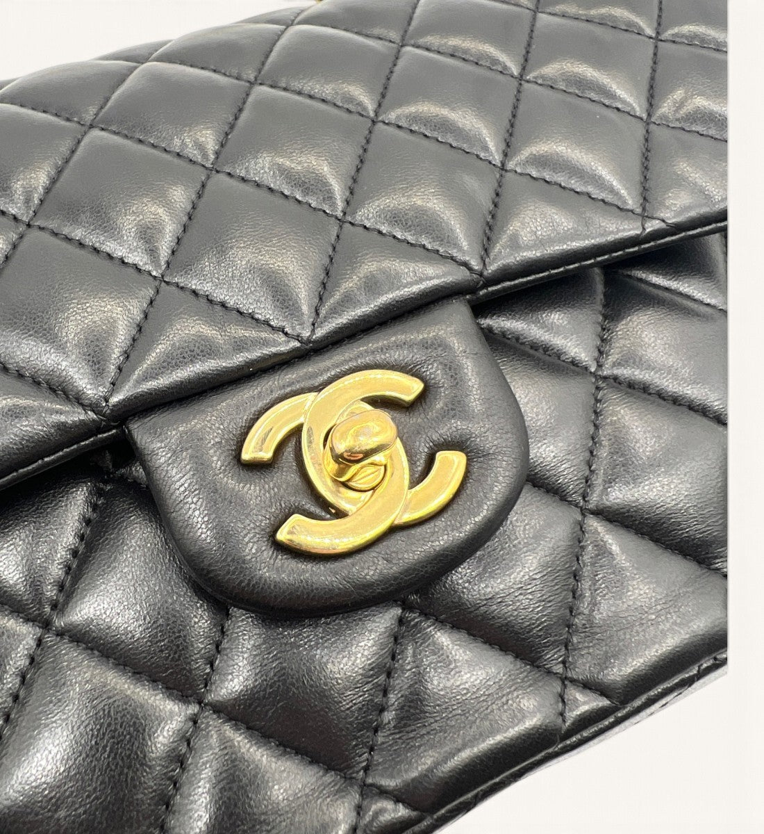 Medium Double Flap Handbag