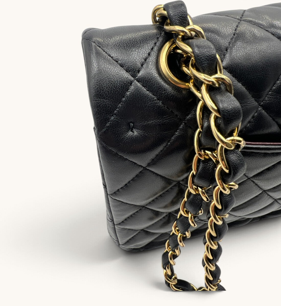 Medium Double Flap Handbag