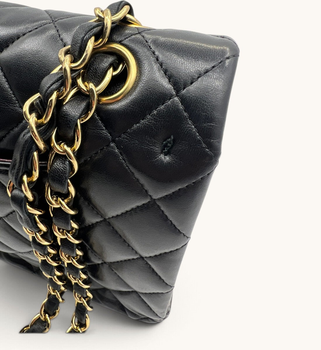 Medium Double Flap Handbag