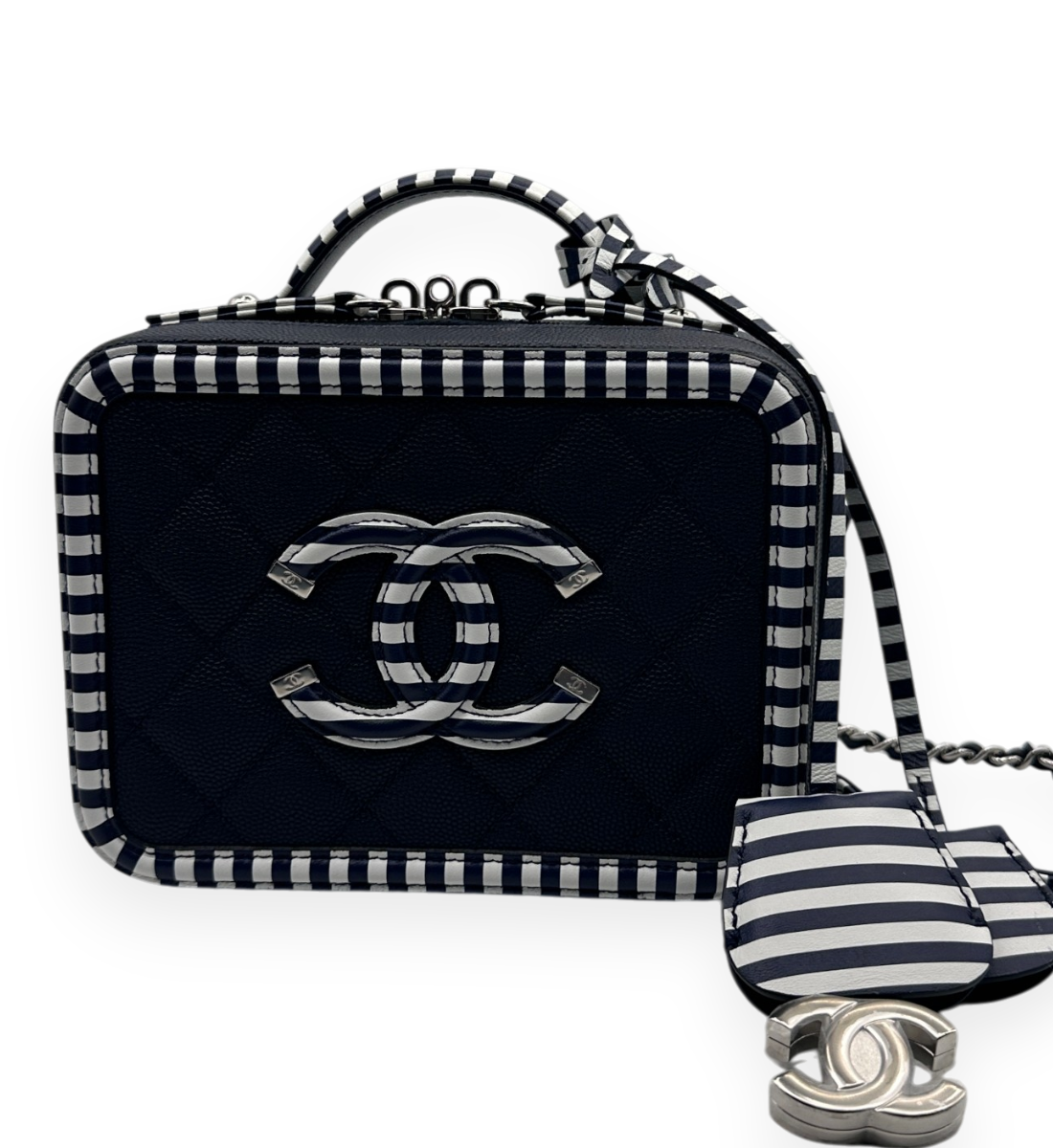 Smal CC Filigree Vanity Case