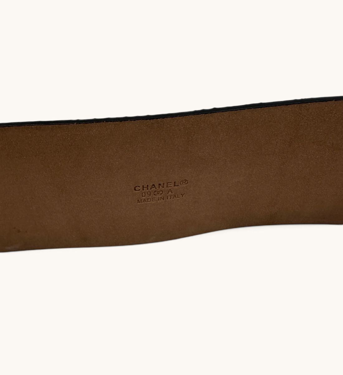 CC Turn-Lock Crackled Belt