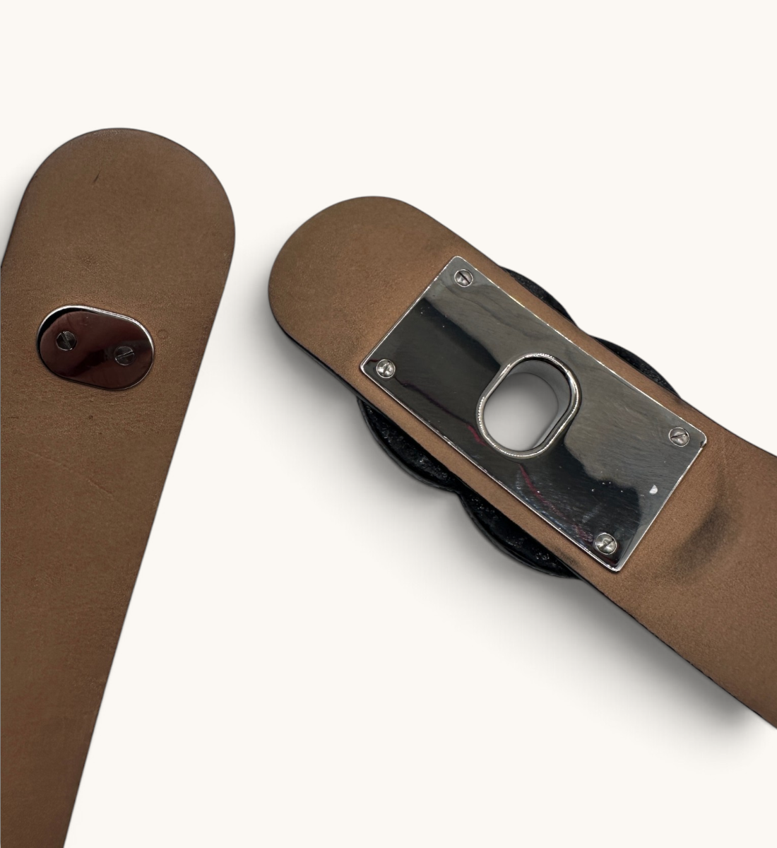 CC Turn-Lock Crackled Belt