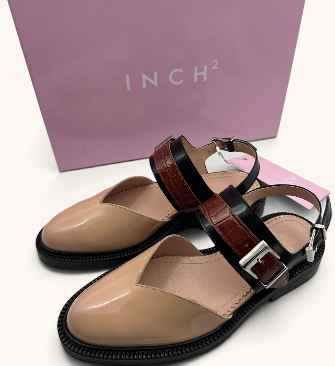 Vinyl Closed Toe Sandals