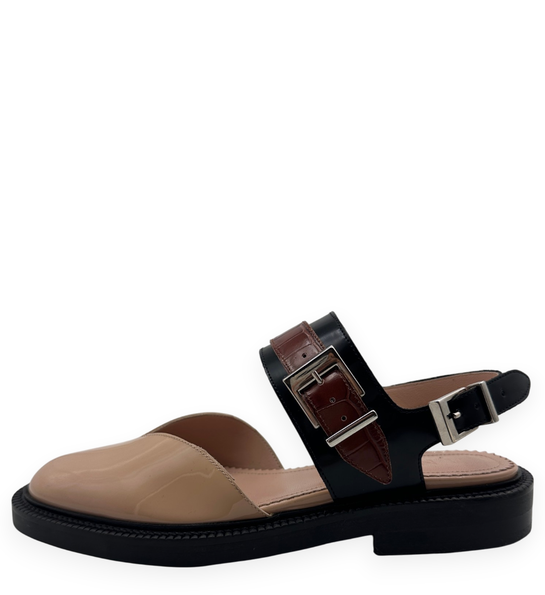 Vinyl Closed Toe Sandals