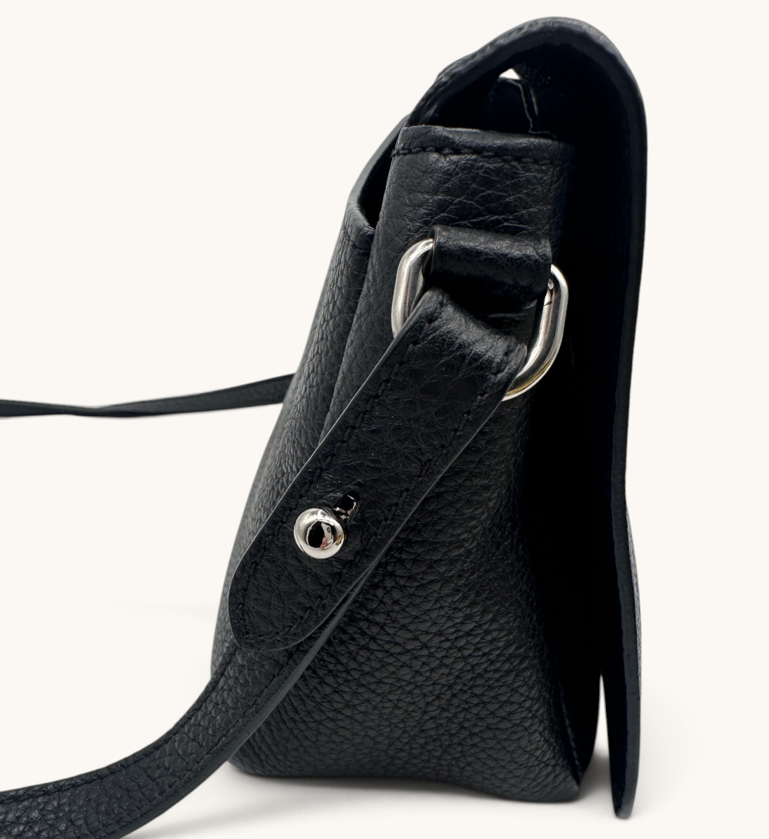 Vitello Daino Flap Shoulder Bag