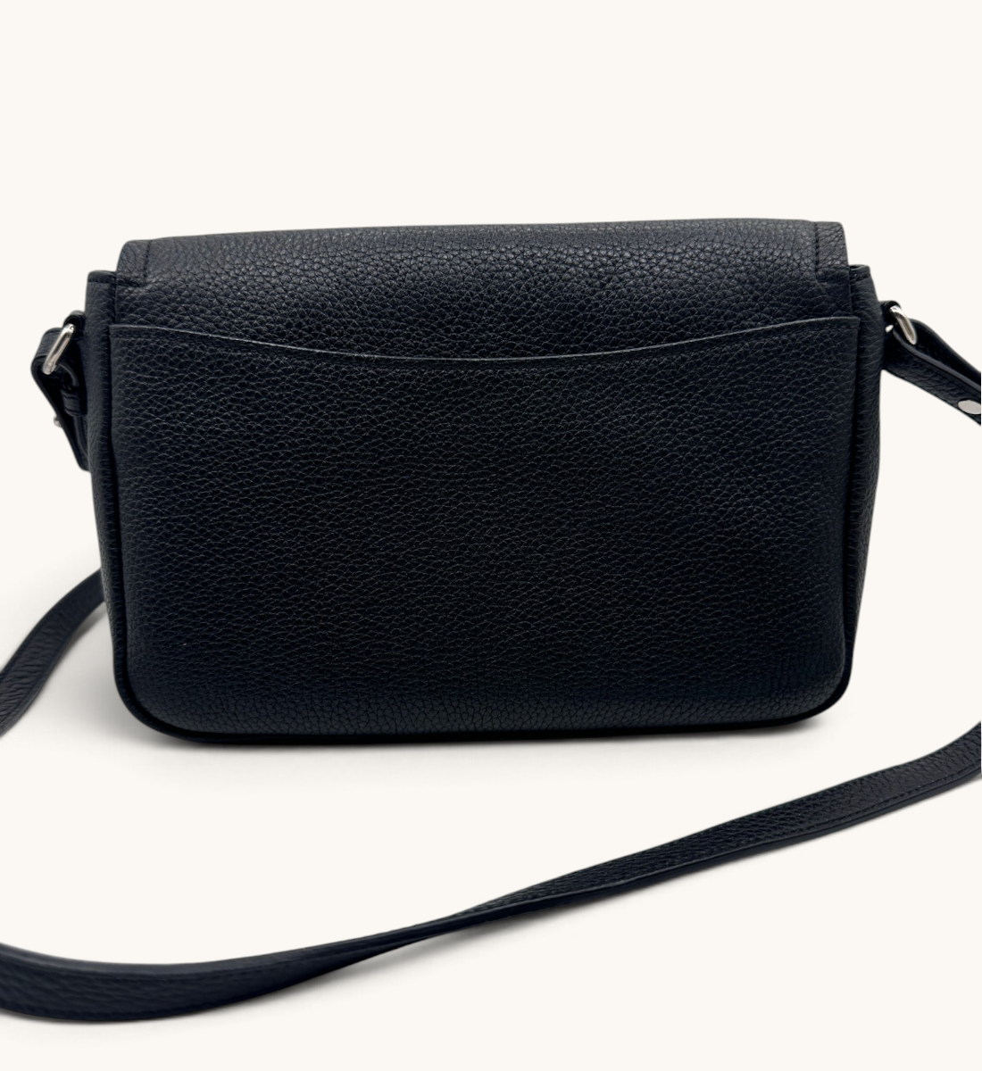 Vitello Daino Flap Shoulder Bag