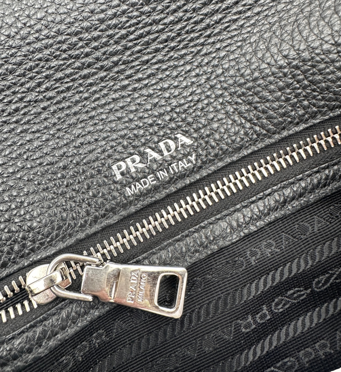 Vitello Daino Flap Shoulder Bag