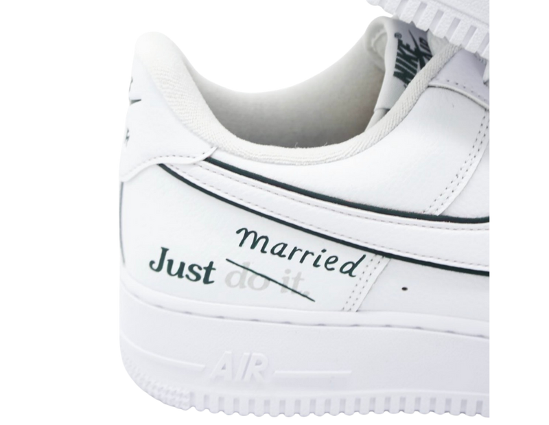 Just married custom