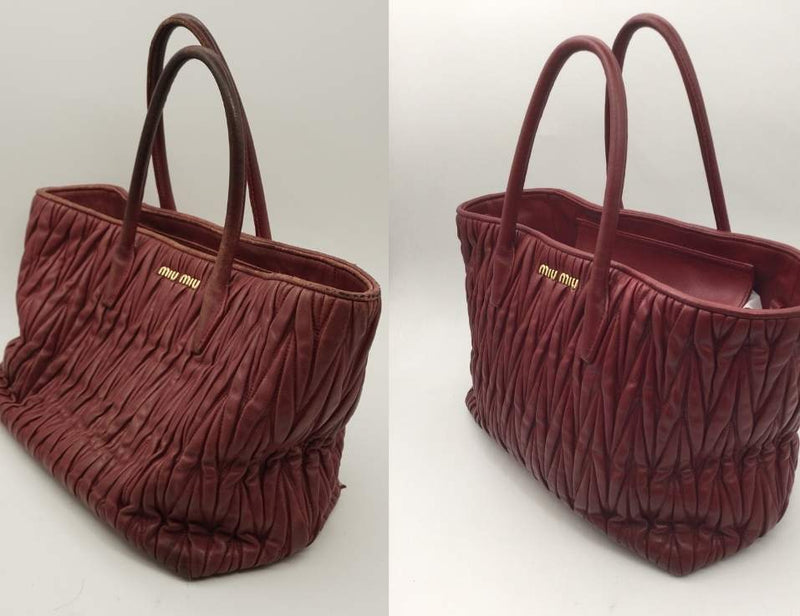 Miu Miu Matelasse Tote