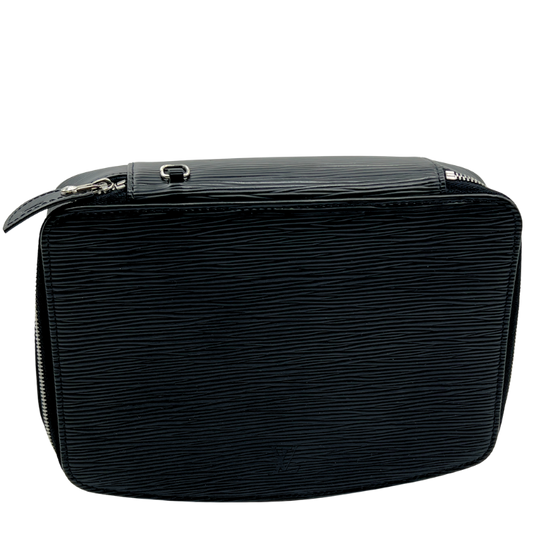 Louis Vuitton Black Epi Monte Carlo Jewelry Case