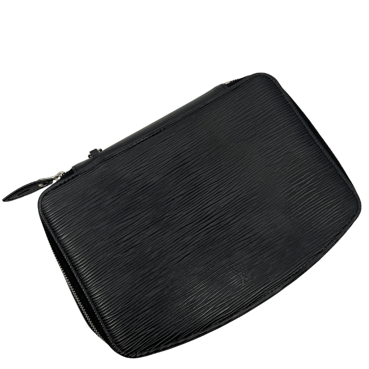 Louis Vuitton Black Epi Monte Carlo Jewelry Case