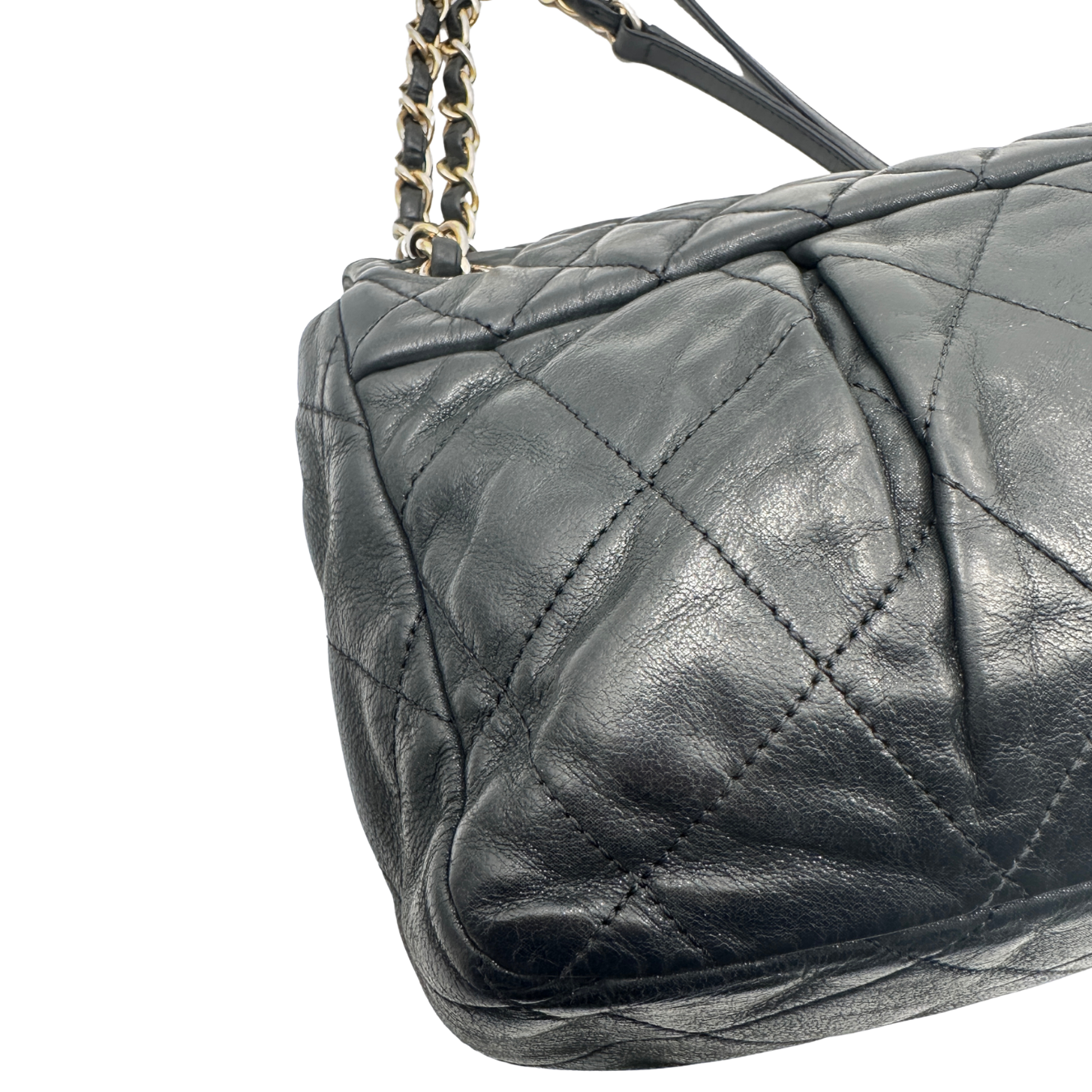 Iridiscent Large Classic Quilted Flap Bag