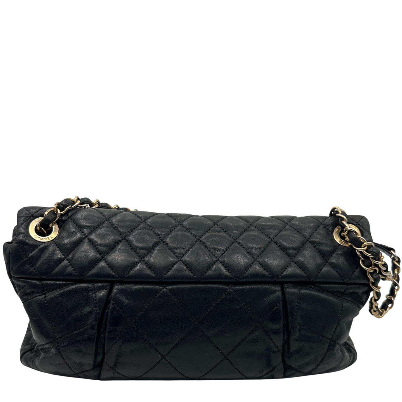 Iridiscent Large Classic Quilted Flap Bag