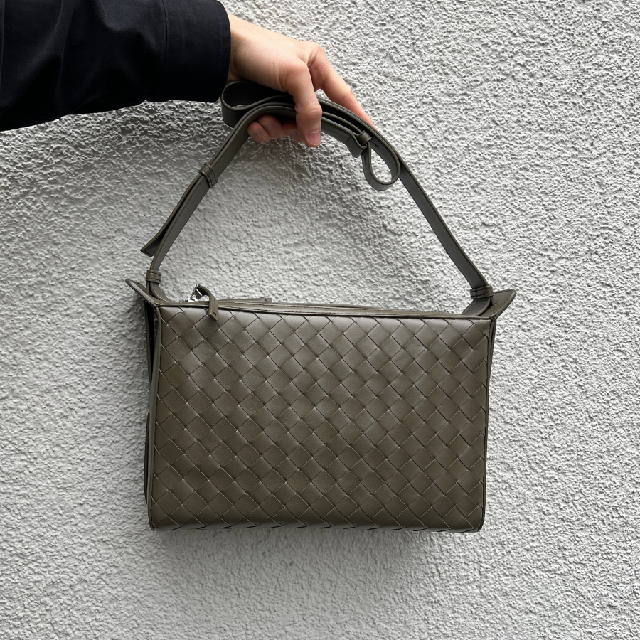 Intrecciato Tribeca Top Handle Bag
