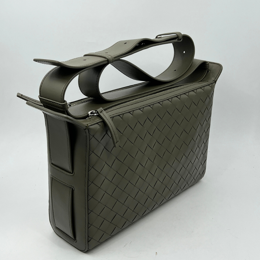 Intrecciato Tribeca Top Handle Bag