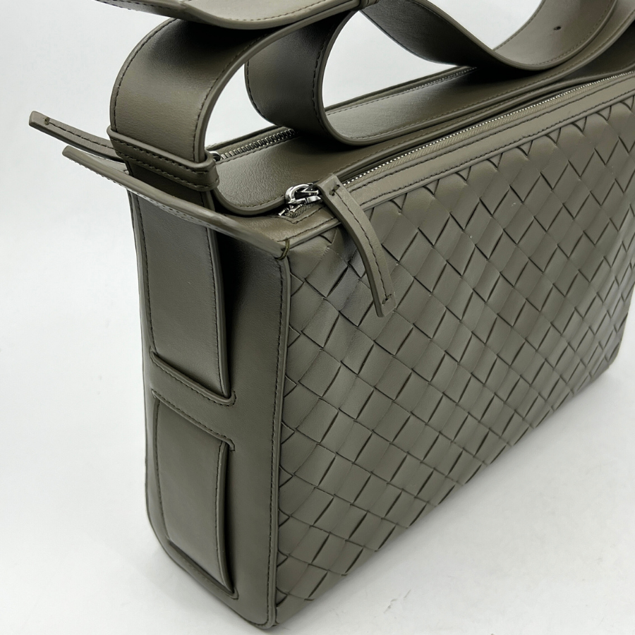 Intrecciato Tribeca Top Handle Bag