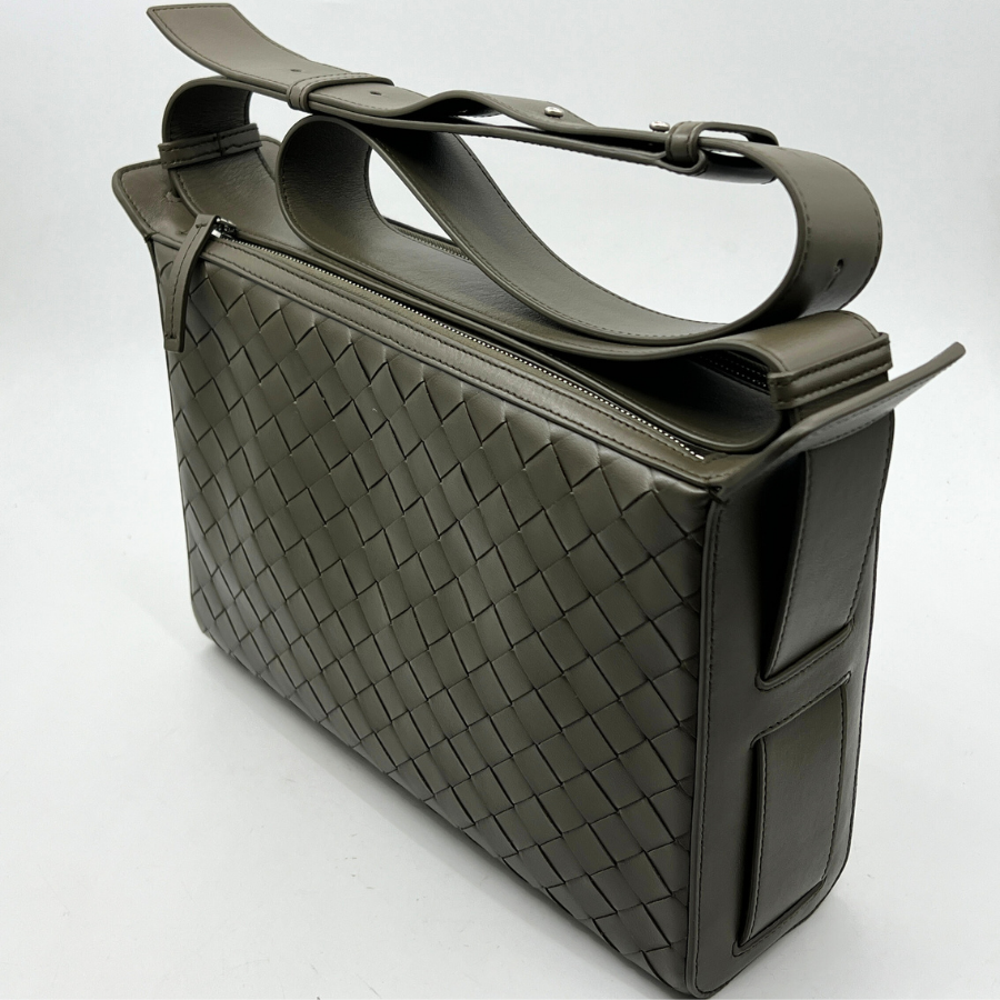 Intrecciato Tribeca Top Handle Bag
