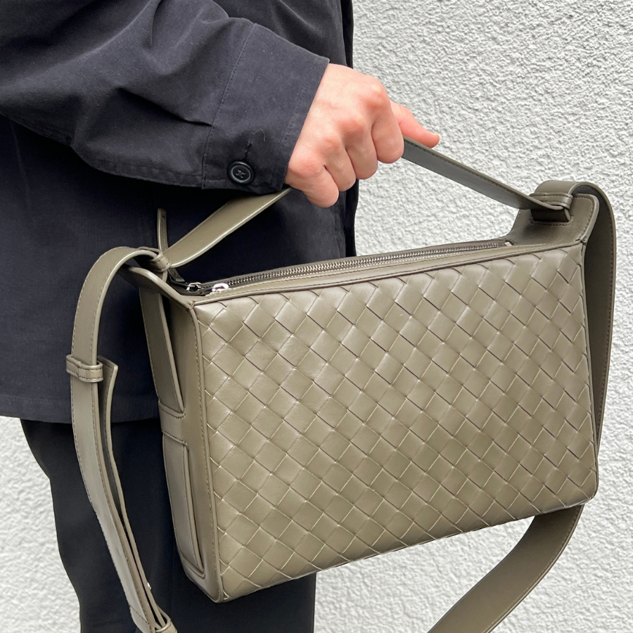 Intrecciato Tribeca Top Handle Bag