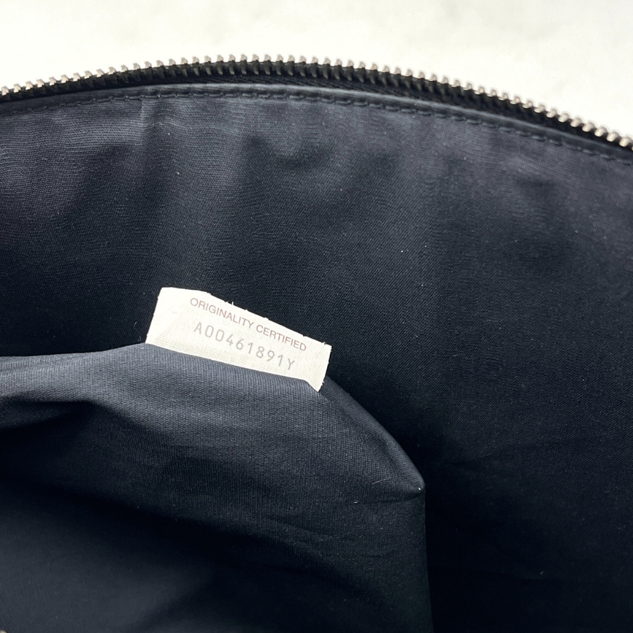 Intrecciato Nappa pouch with wristlet